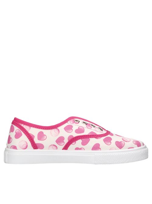 Slip on in tessuto MONNALISA | 8CE009 5733 9997BIANCO-ROSA